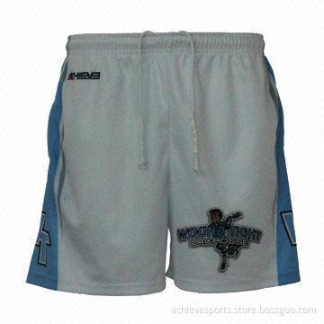 Sublimated Club Football Shorts, Made of 100% Polyester Fabric, OEM Services Provided